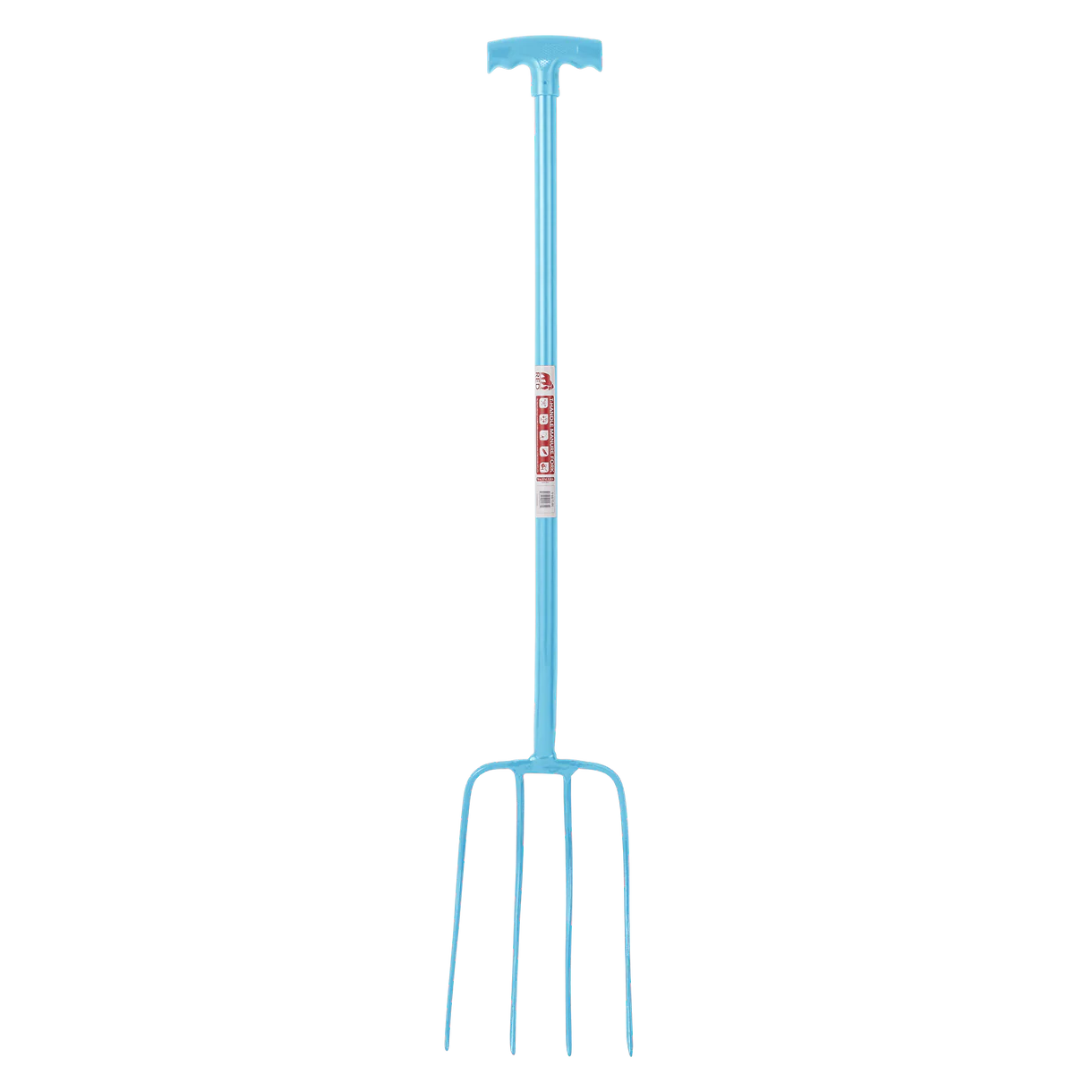 Red Gorilla 4 Prong Manure Fork with T Handle - Image 6