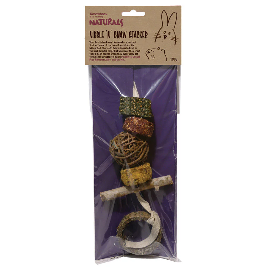 Rosewood Nibble 'N' Gnaw Stacker 100g - Image 2