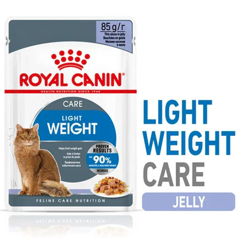 Royal Canin Cat - Pouch Box Light Weight Care In Jelly 12x85g - Image 3