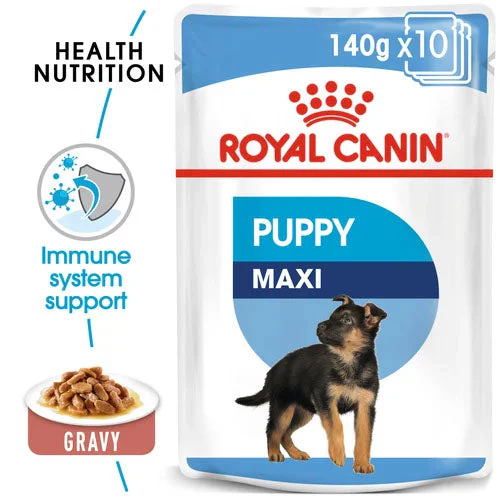 Royal Canin Dog - Pouch Box Maxi Puppy 10x140g - Image 3