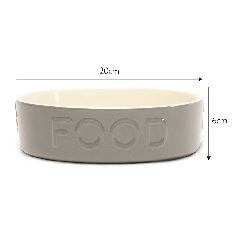 Scruffs Classic Slow Feeder Bowl 20cm Grey - Image 2