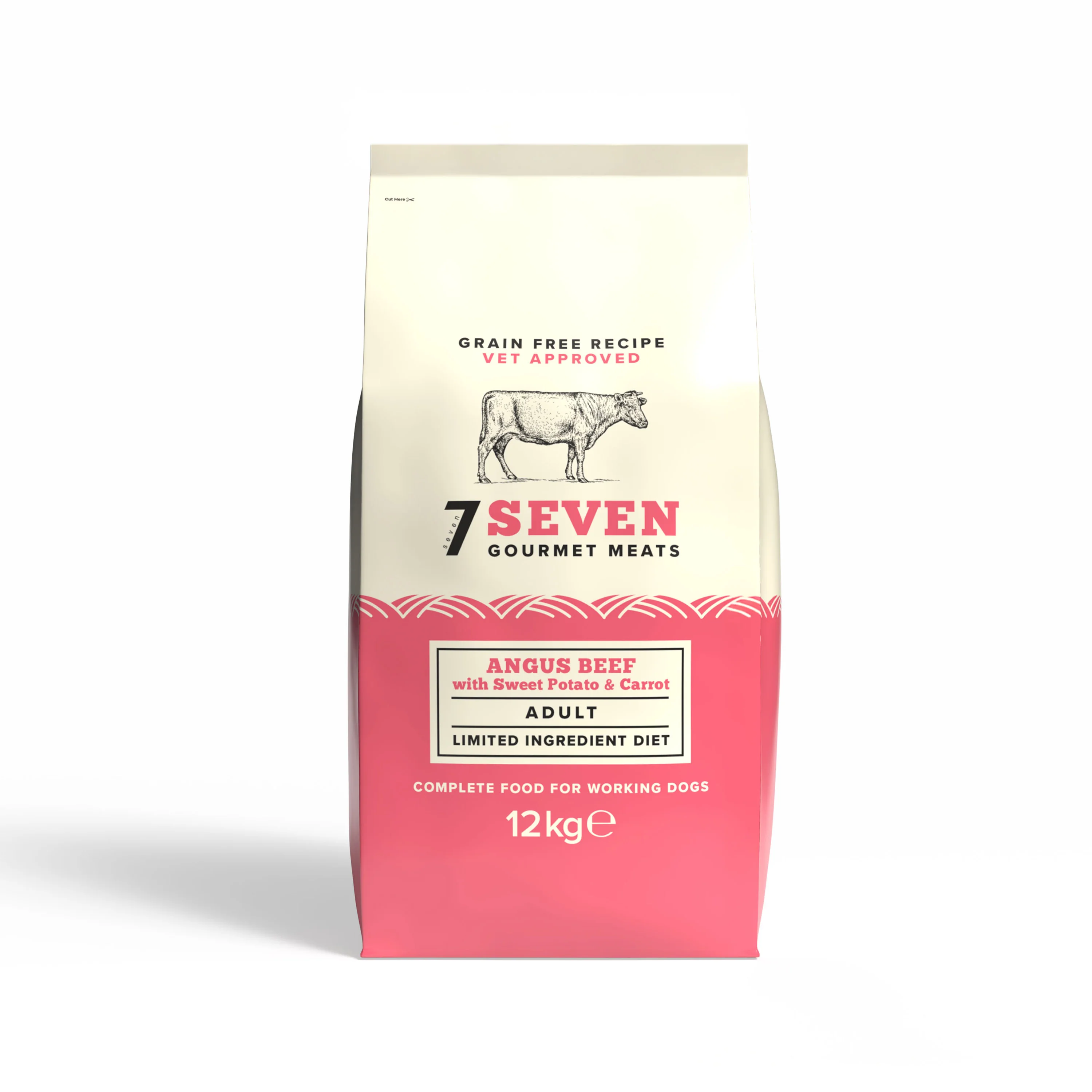 Seven Dog - Adult Angus Beef with Sweet Potato & Carrot Grain Free 12kg