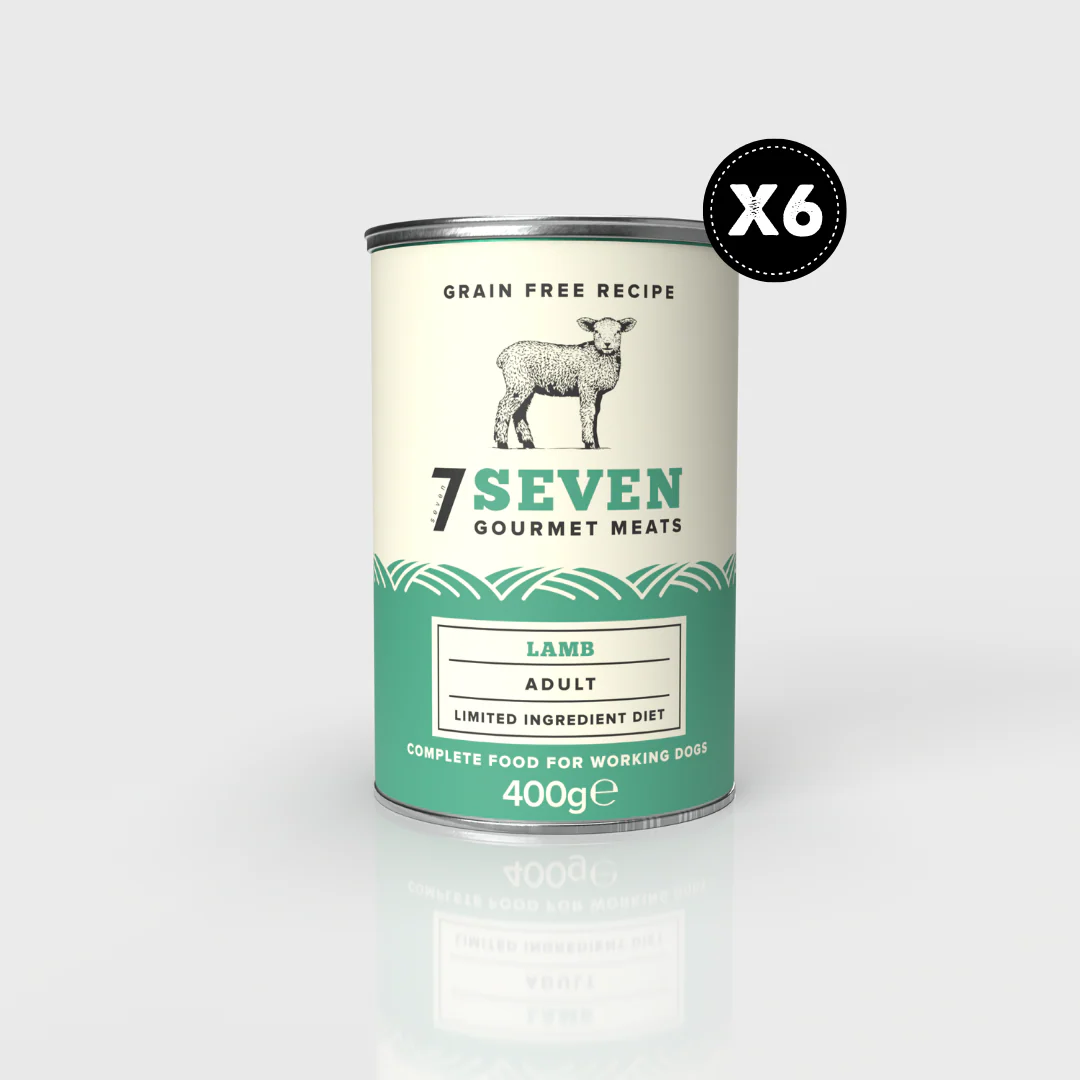 Seven Dog - Adult Lamb Grain Free Tins 6x400g