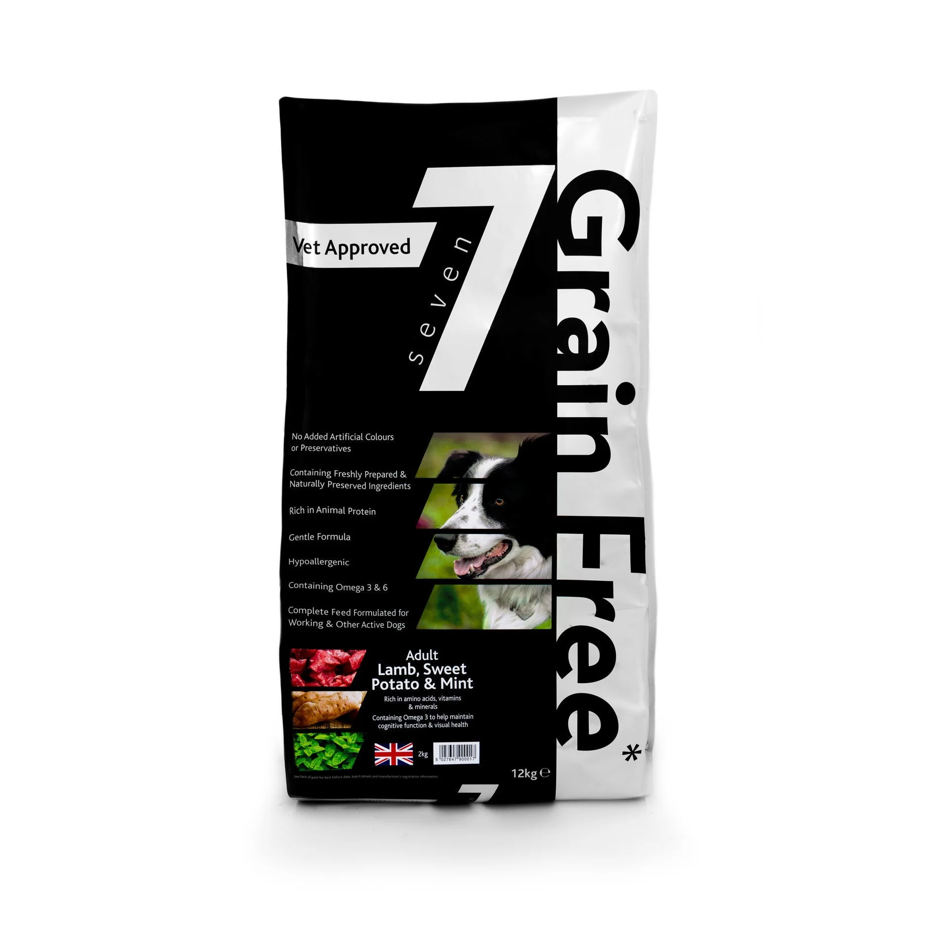 Seven Dog - Adult Lamb with Sweet Potato & Mint Grain Free 12kg