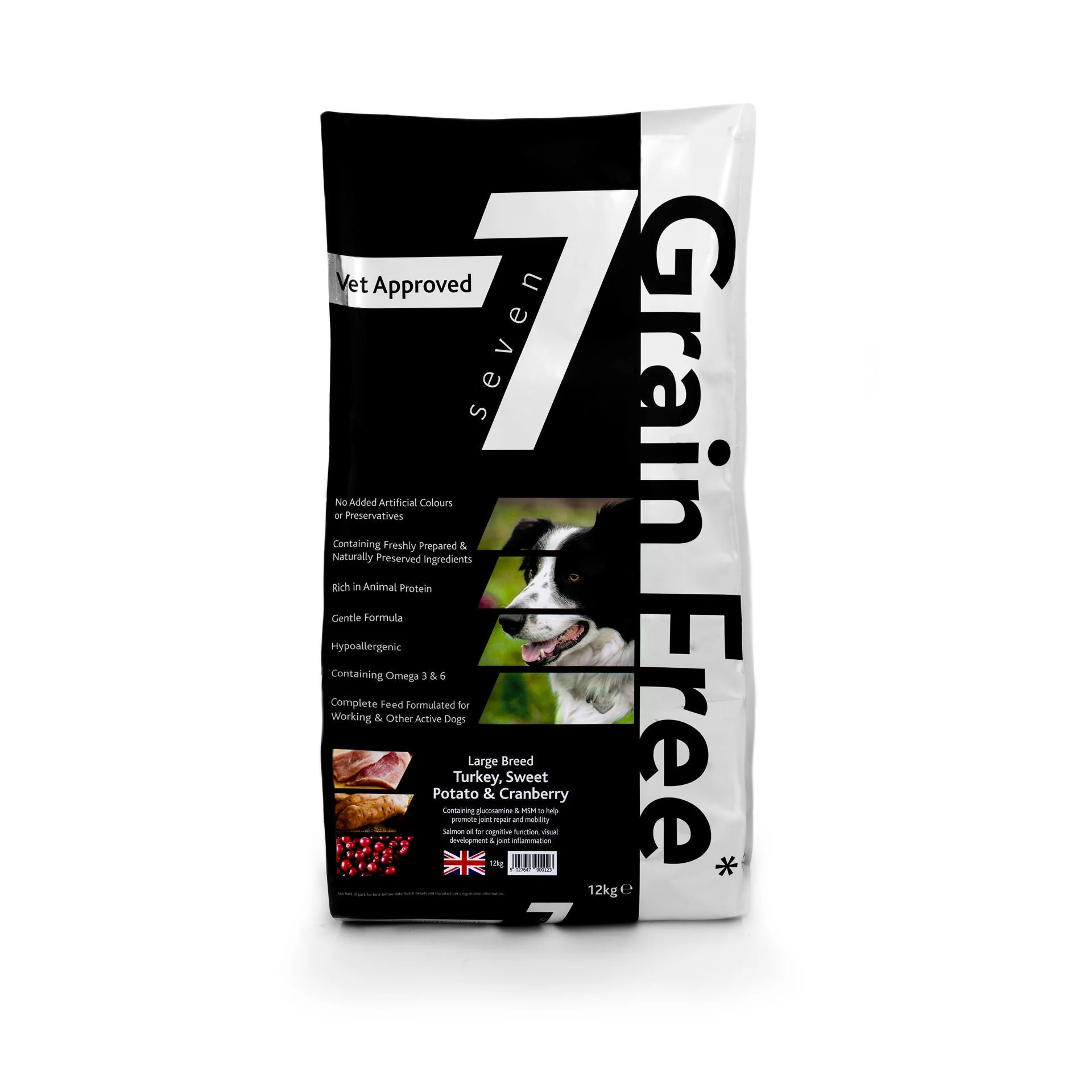 Seven Dog - Adult Large Breed Turkey with Sweet Potato & Cranberry Grain Free 12kg - Image 3