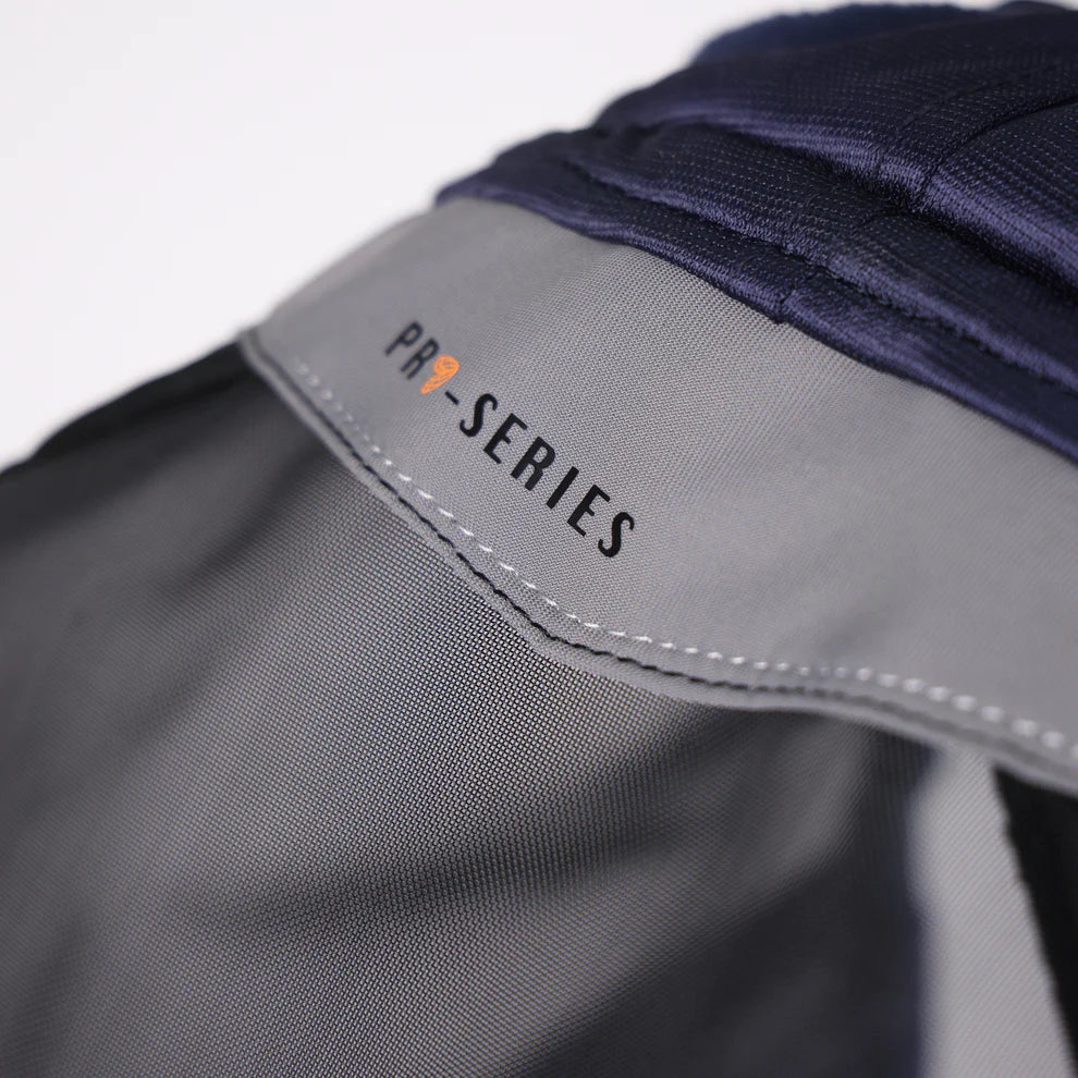Shires Flyguard Pro Fine Mesh Fly Mask With Ears Navy - Image 3
