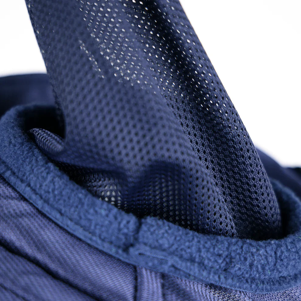 Shires Flyguard Pro Fine Mesh Fly Mask With Ears Navy - Image 4