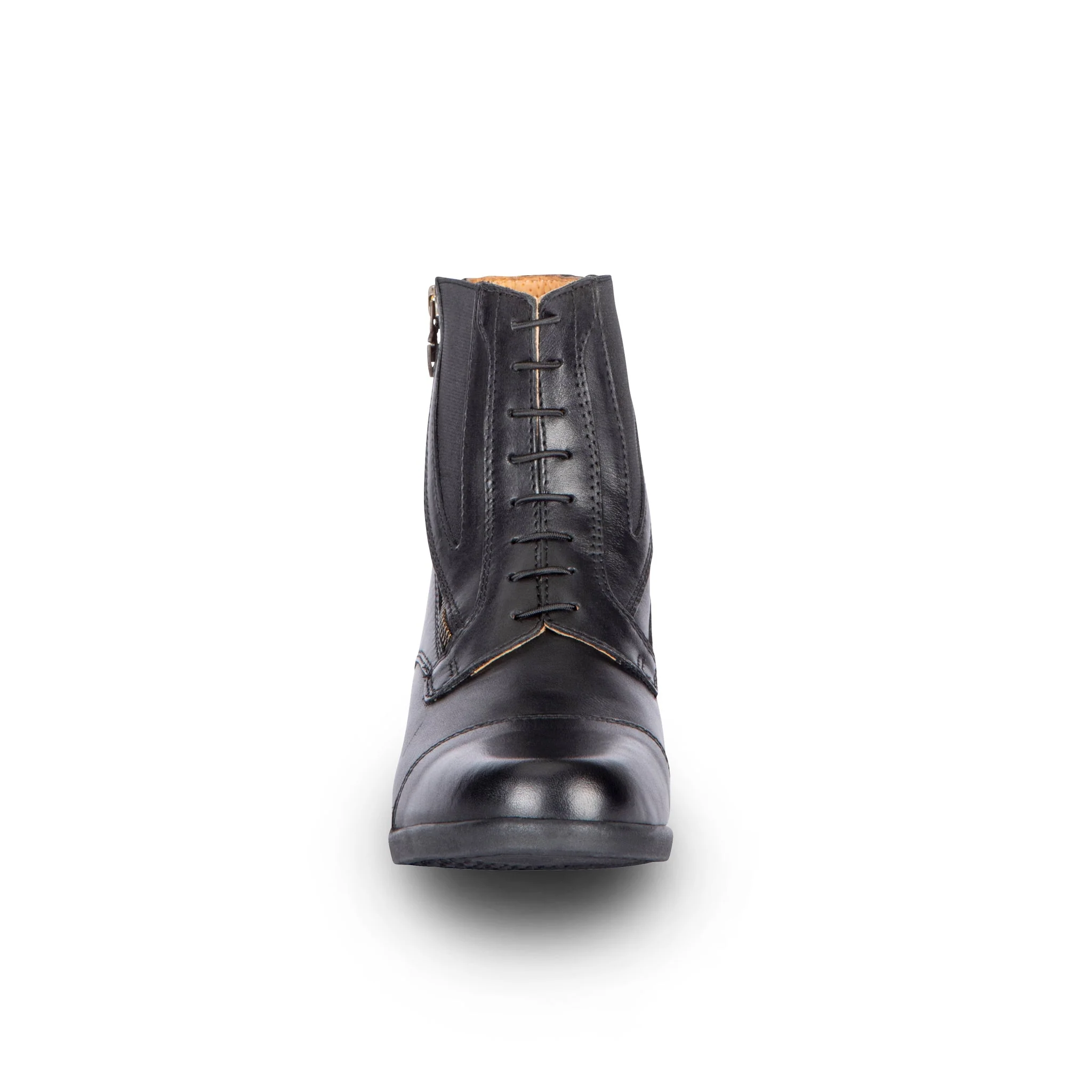 Shires Moretta Alessia Leather Paddock Boots Black - Image 2