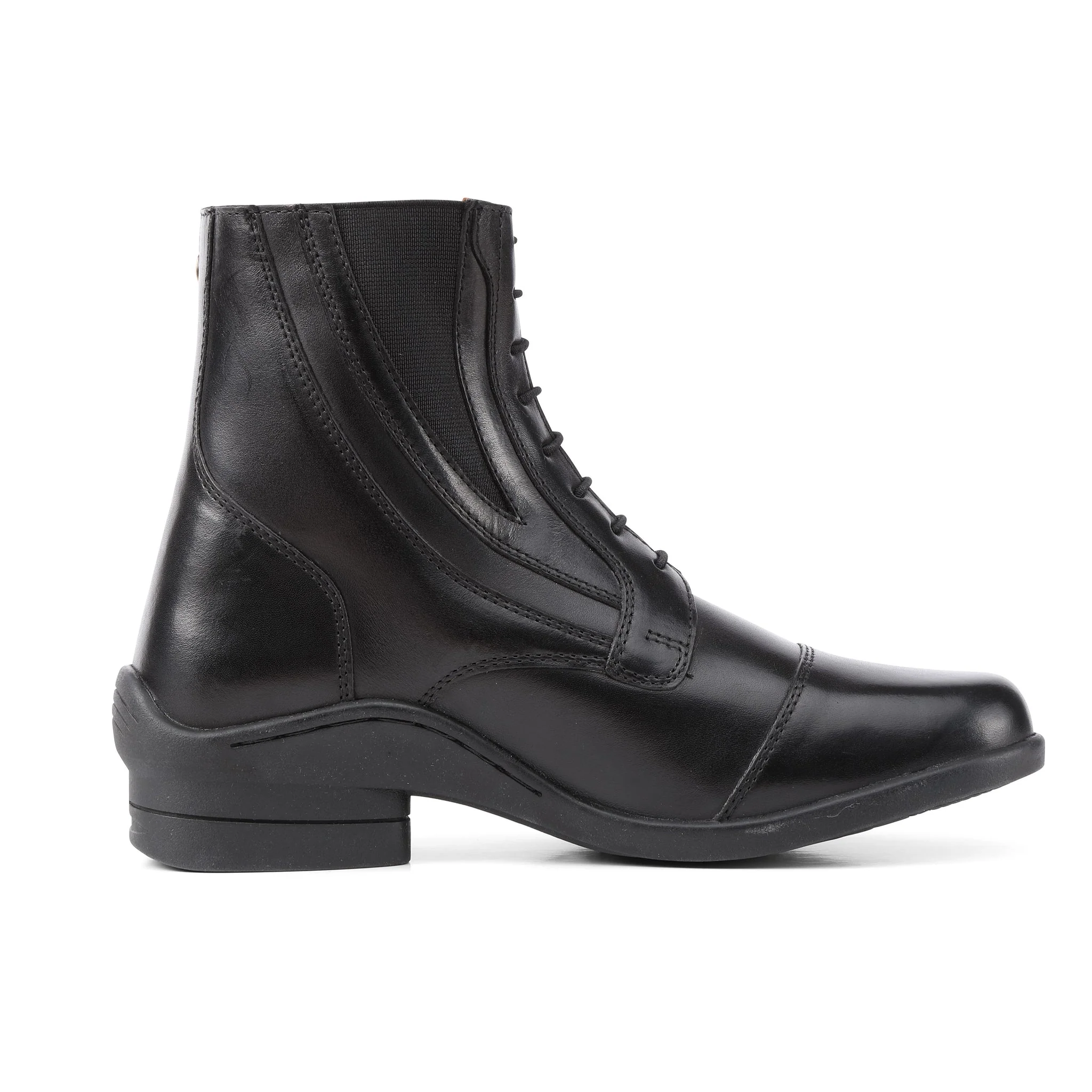 Shires Moretta Alessia Leather Paddock Boots Black - Image 6