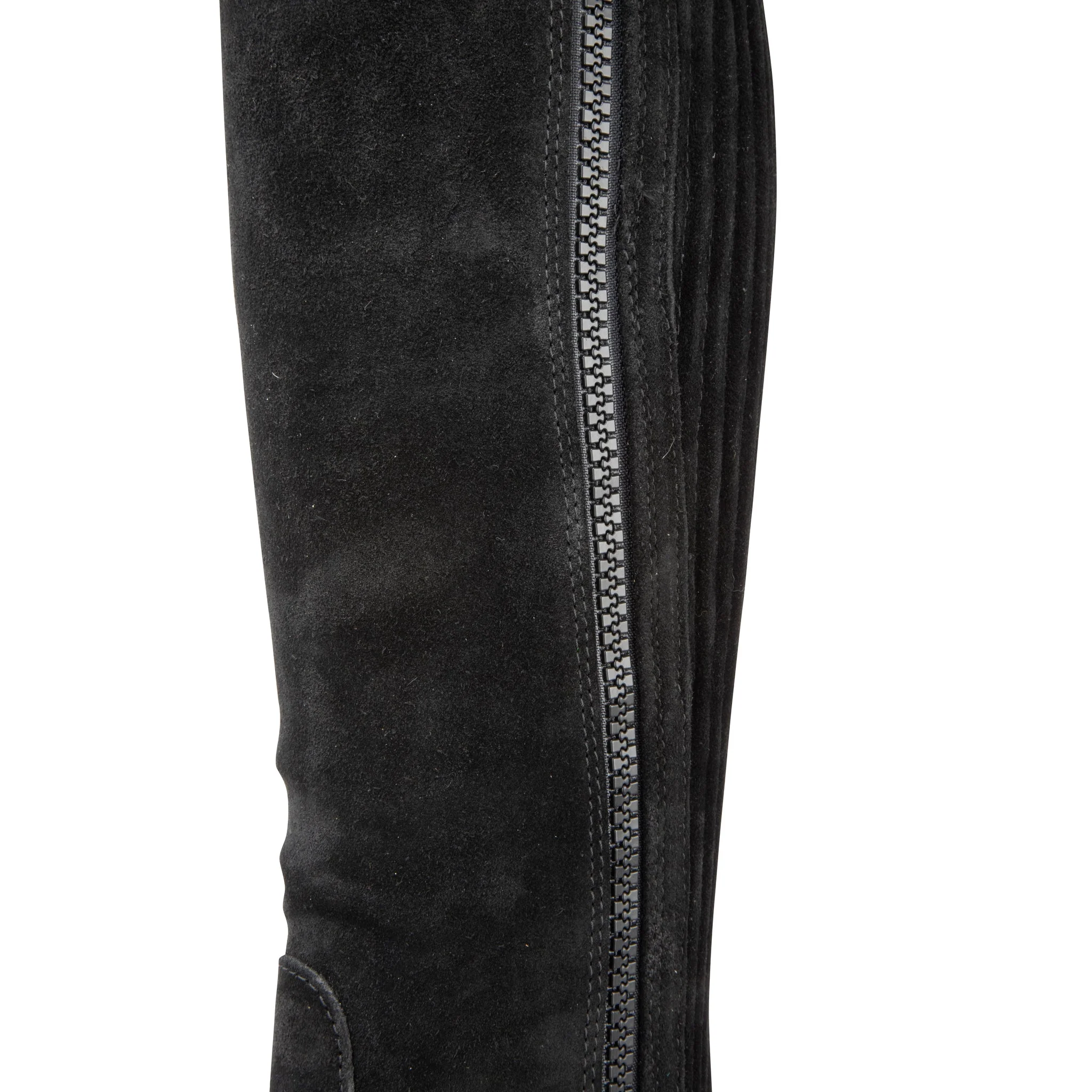 Shires Moretta Suede Half Chaps Adult Black - Image 4