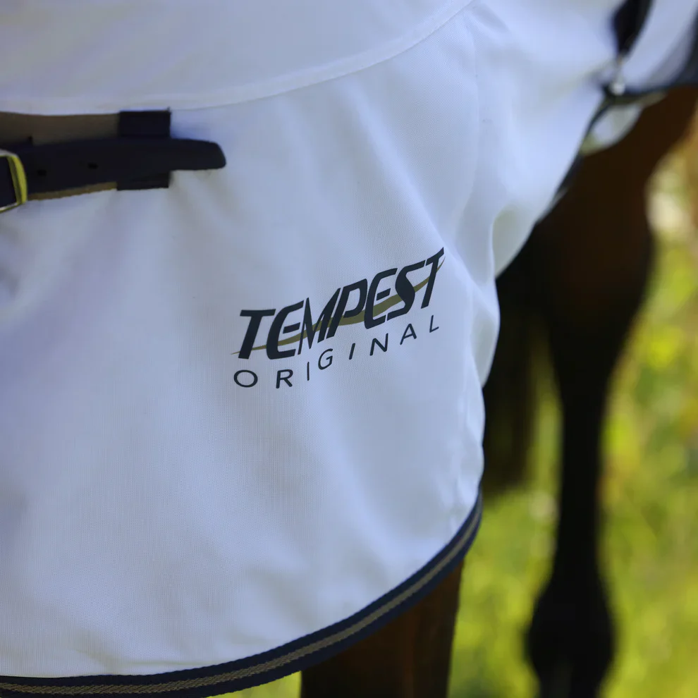 Shires Tempest Original Fly Combo Rug White / Navy - Image 2