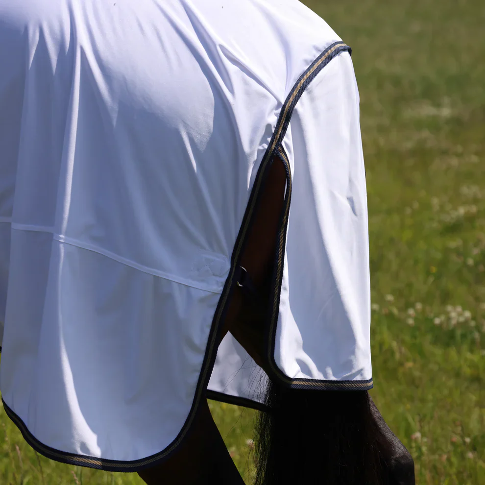 Shires Tempest Original Fly Combo Rug White / Navy - Image 3