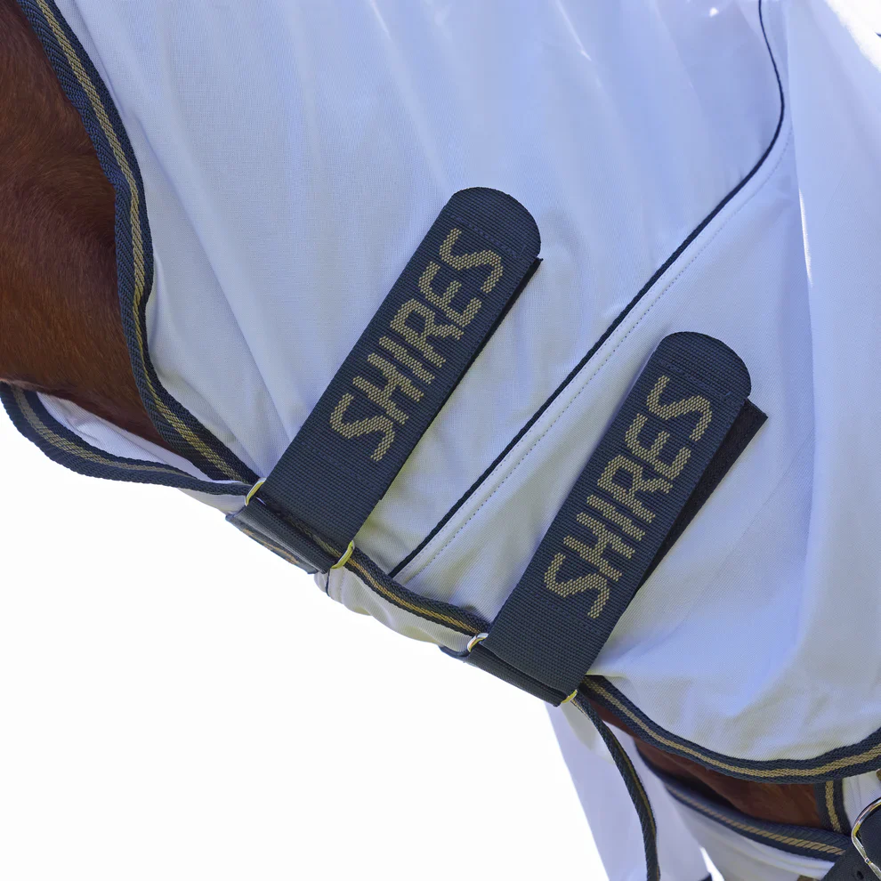 Shires Tempest Original Fly Combo Rug White / Navy - Image 7