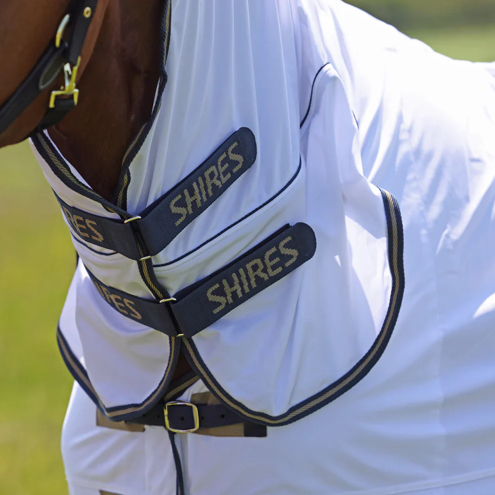 Shires Tempest Original Fly Combo Rug White / Navy - Image 8