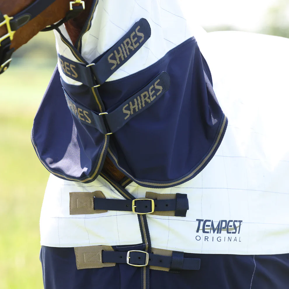 Shires Tempest Original Summer Shield With Mesh White - Image 3
