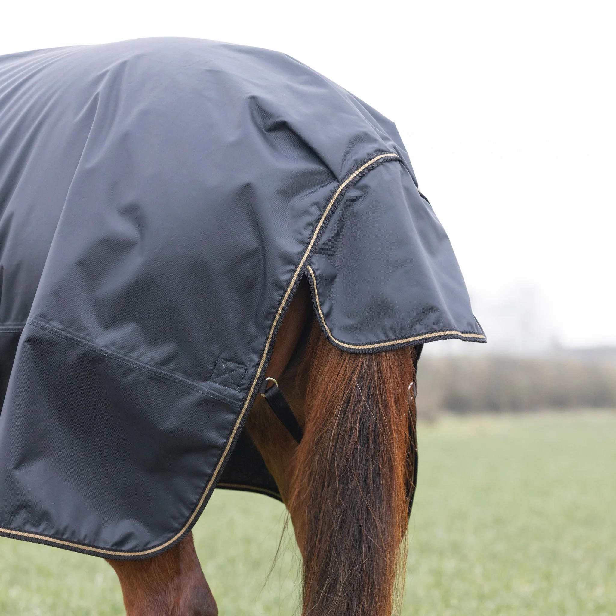 Shires Typhoon 50g Combo Turnout Rug Black - Image 5
