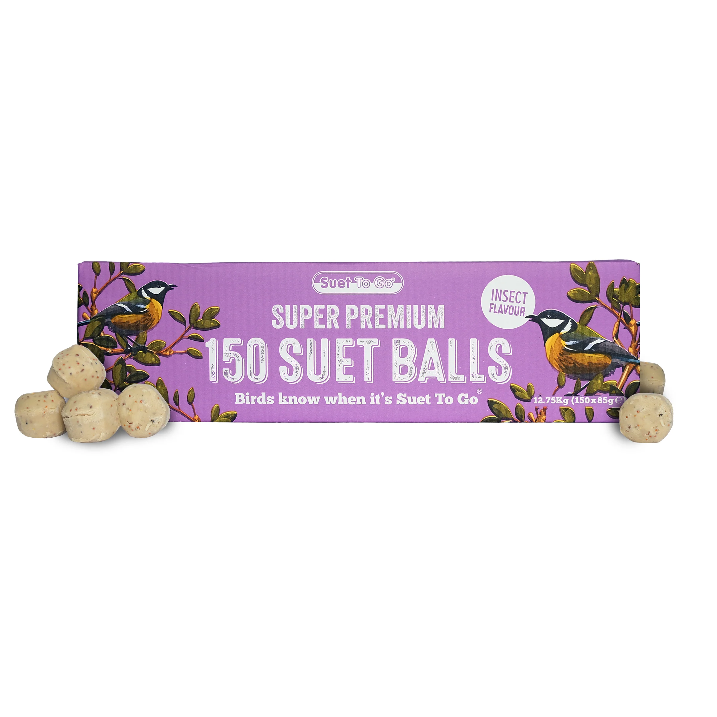 Suet To Go Suet Balls 150 Pack Insect - Image 2