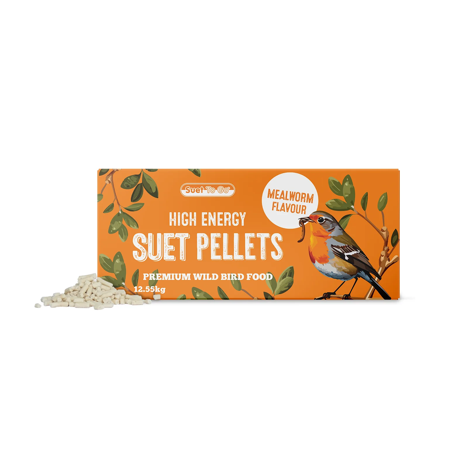 Suet To Go Suet Pellets Mealworm 12.55kg - Image 2