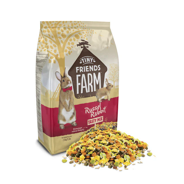 Supreme Tiny Friends Farm Russel Rabbit 2.5kg - Image 2