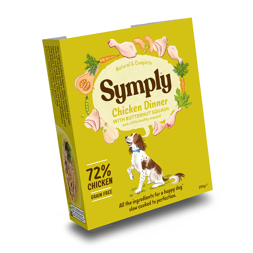Symply Dog - Grain Free Chicken Dinner With Butternut Squash 395g