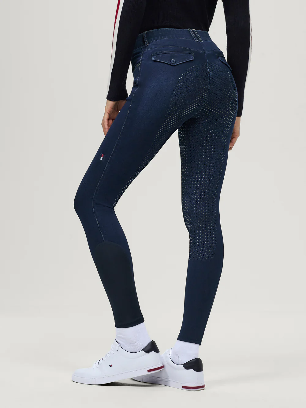 Tommy Hilfiger Equestrian Hope Denim Breeches Rinse - Image 4