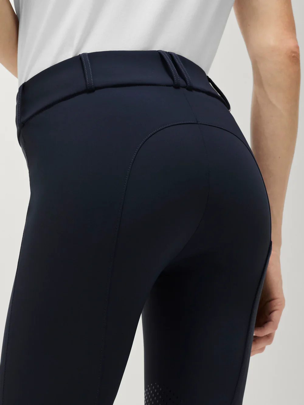 Tommy Hilfiger Equestrian Lea Knee Grip Breeches Desert Sky - Image 3