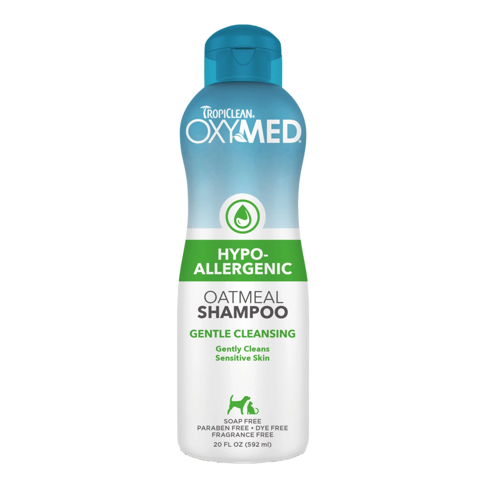 Tropiclean OxyMed Hypo-Allergenic Oatmeal Shampoo 592ml