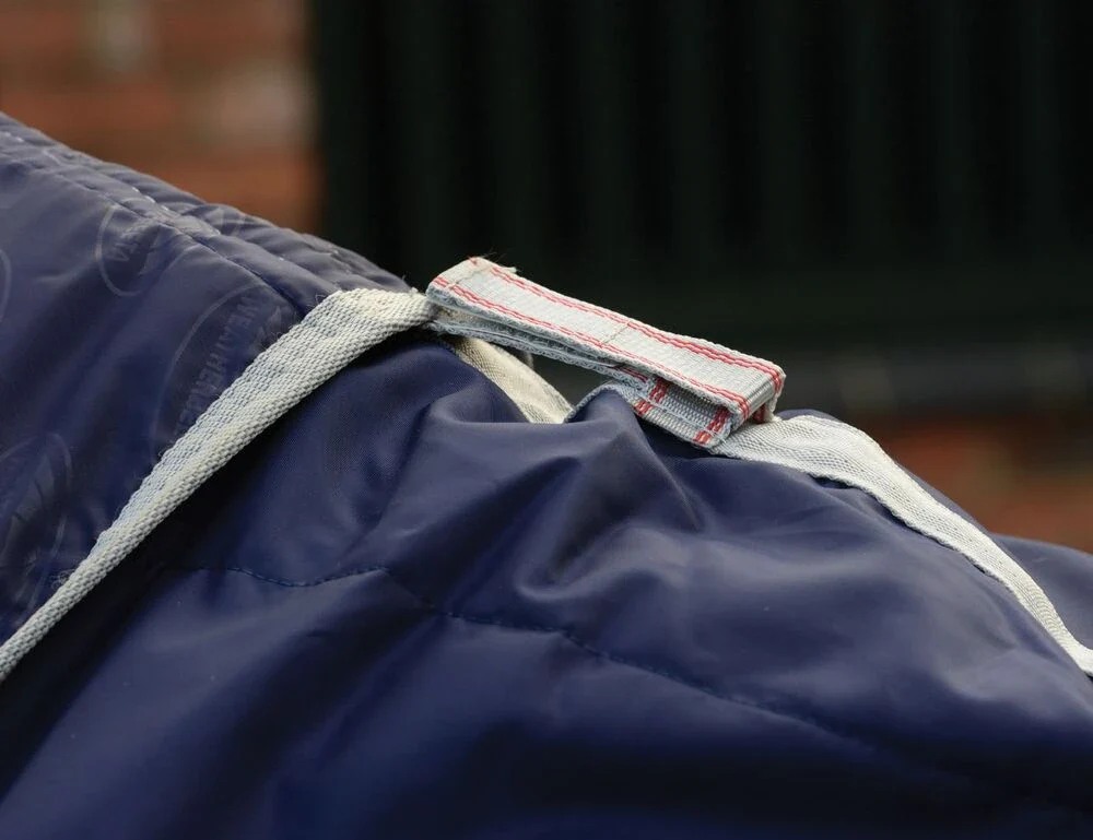 Weatherbeeta Comfitec 210D Channel Quilt Combo Neck 110g Medium/Lite Navy/Red/Silver - Image 3