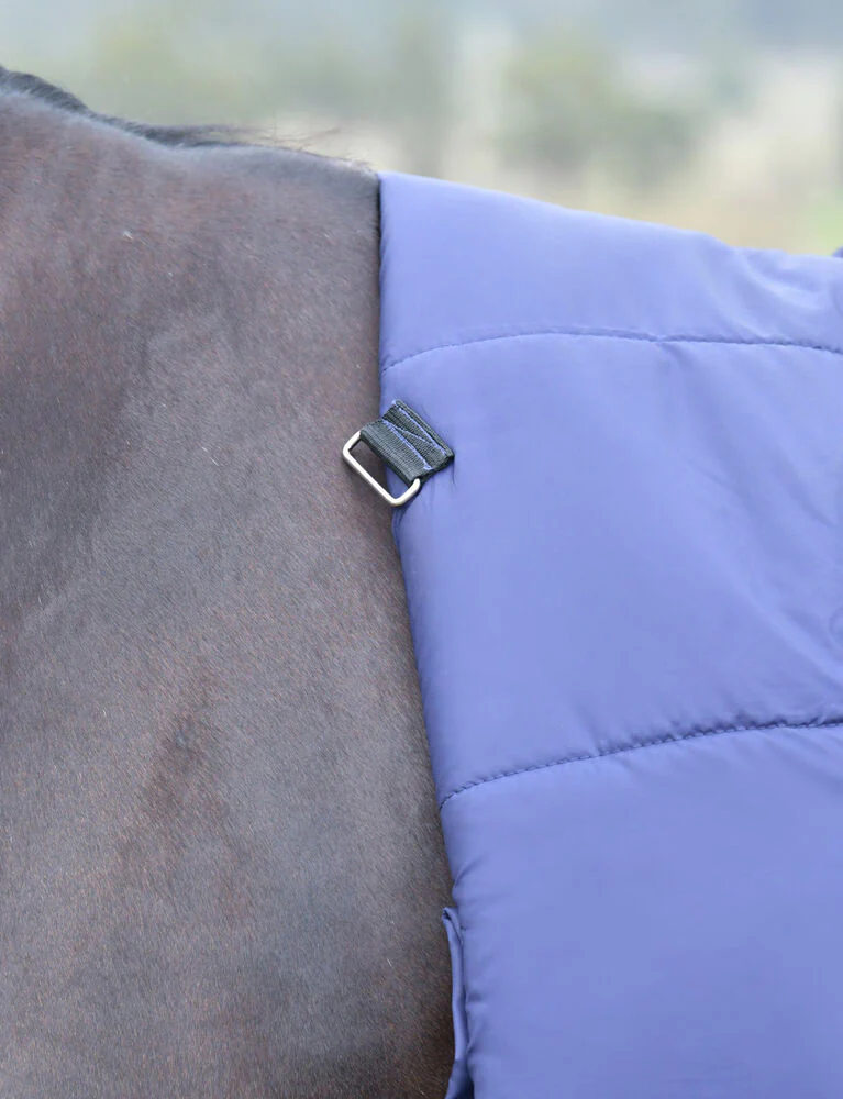 Weatherbeeta Comfitec Essential Combo Turnout 360g Navy / Burgundy - Image 5