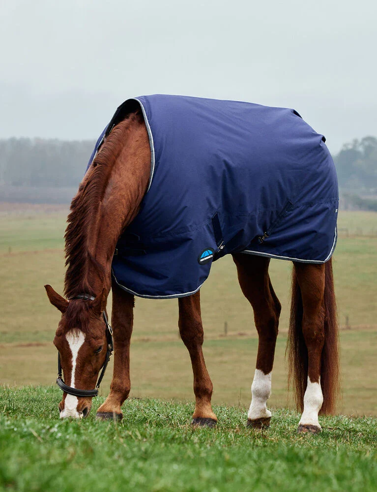 Weatherbeeta Comiftec Tyro Turnout Standard 50g Navy / Charcoal - Image 2