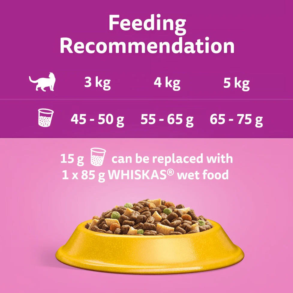Whiskas 7+ Senior with Chicken Dry Cat Food 1.9kg - Image 2