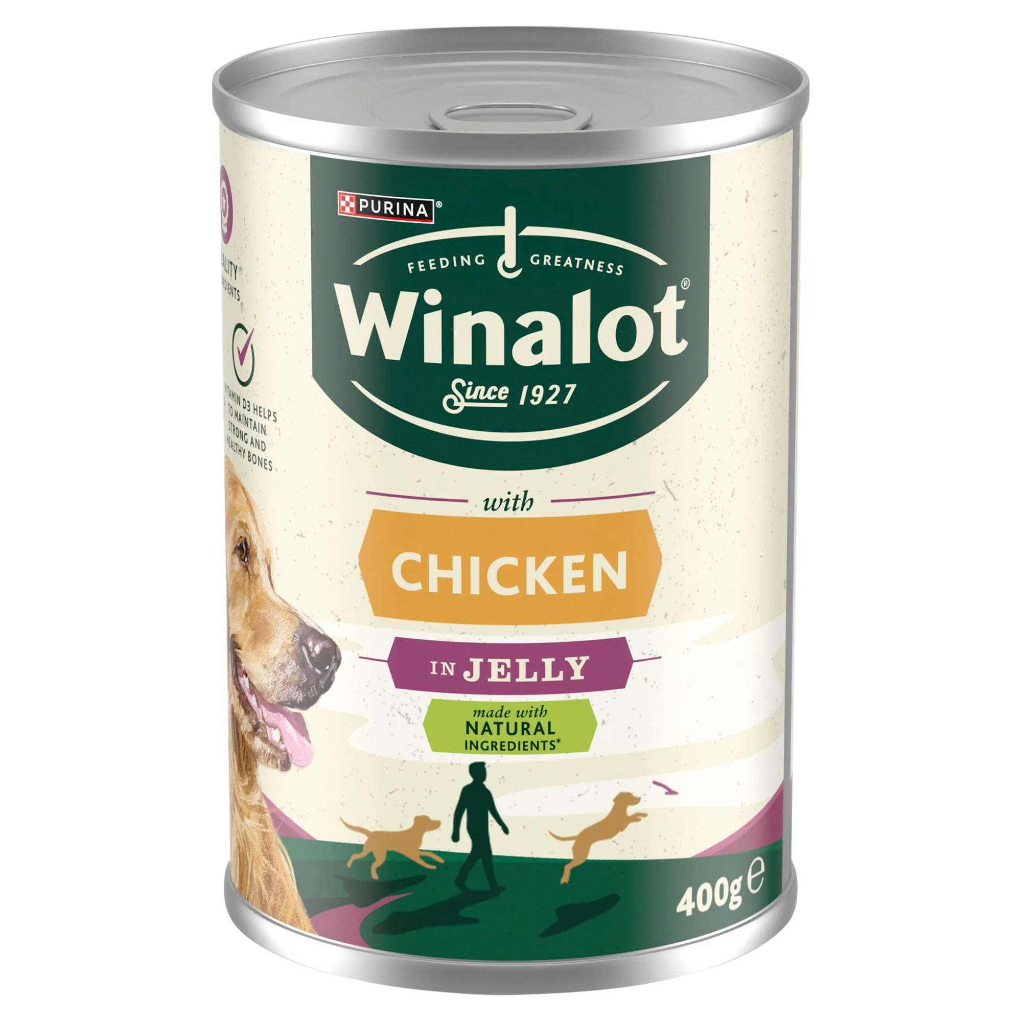 Winalot Tins Chicken In Jelly 12x400g - Image 2