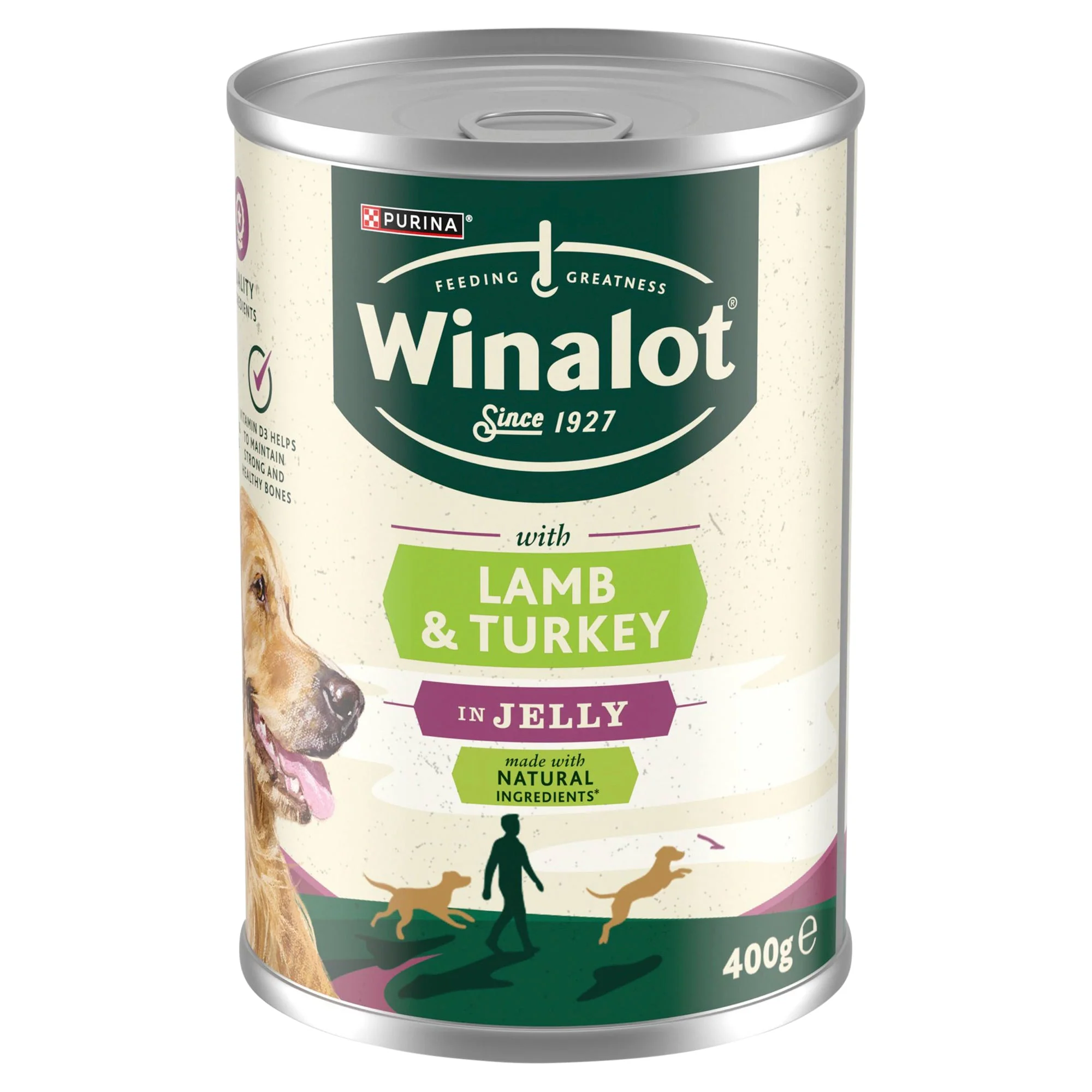 Winalot Tins Lamb & Turkey In Jelly 12x400g - Image 2