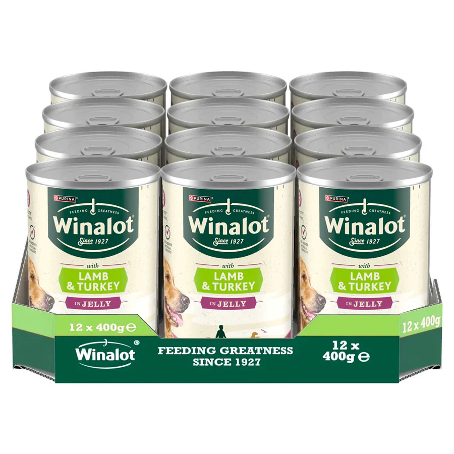 Winalot Tins Lamb & Turkey In Jelly 12x400g - Image 5