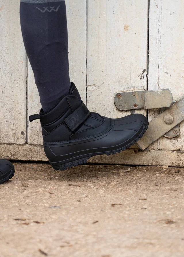 Woof Wear Adult Short Yard Boot Black - Image 4