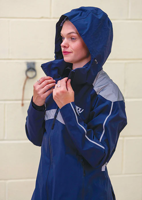Woof Wear All Season Riding Jacket Navy - Image 3