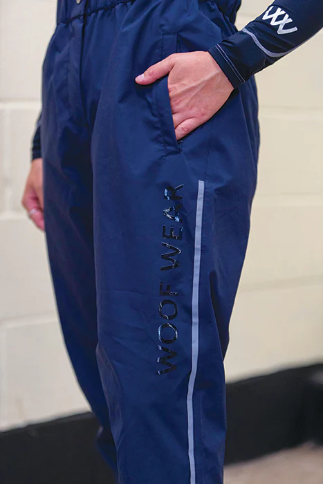 Woof Wear All Season Waterproof Riding Trousers Navy - Image 3