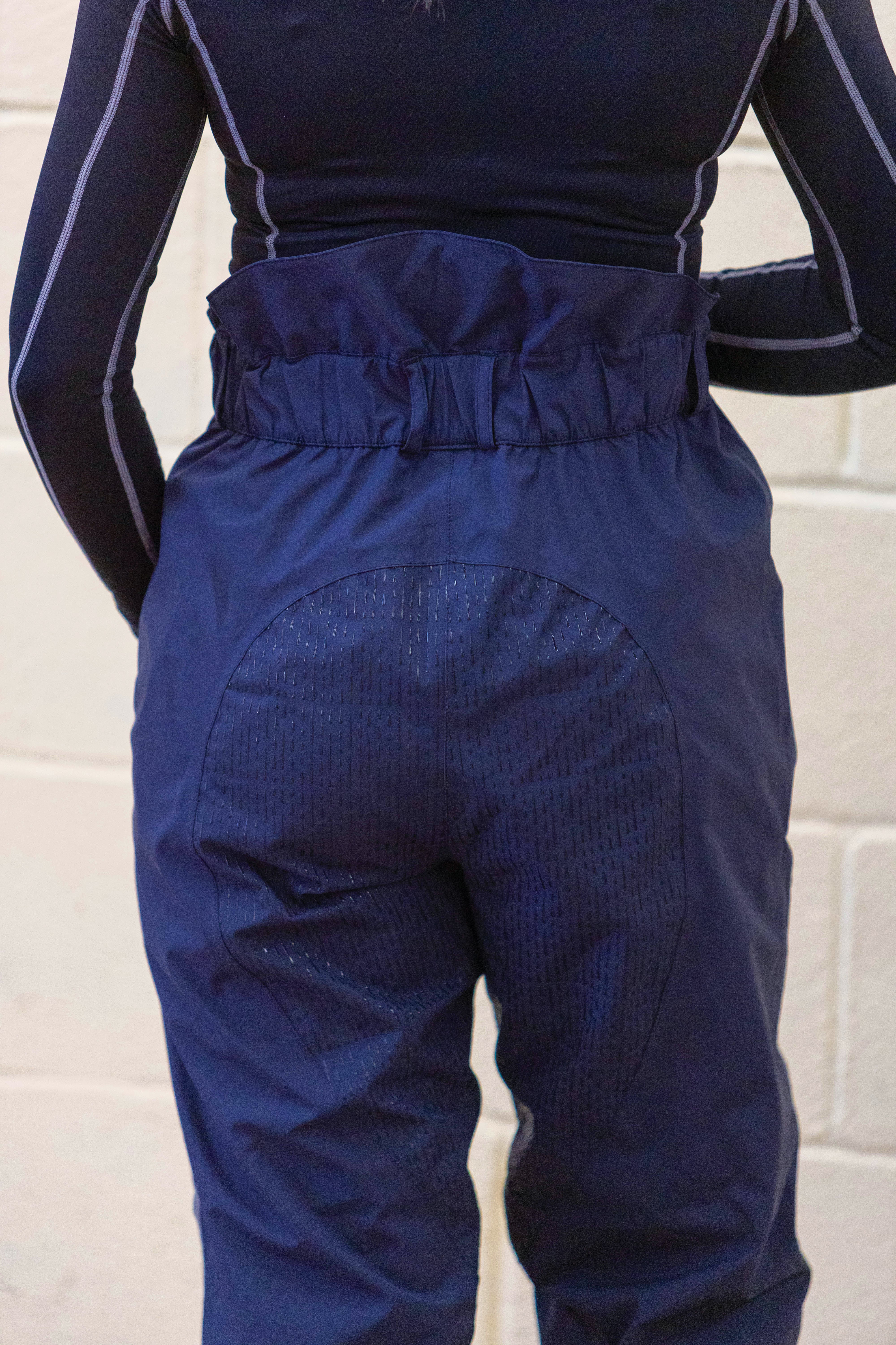 Woof Wear All Season Waterproof Riding Trousers Navy - Image 5