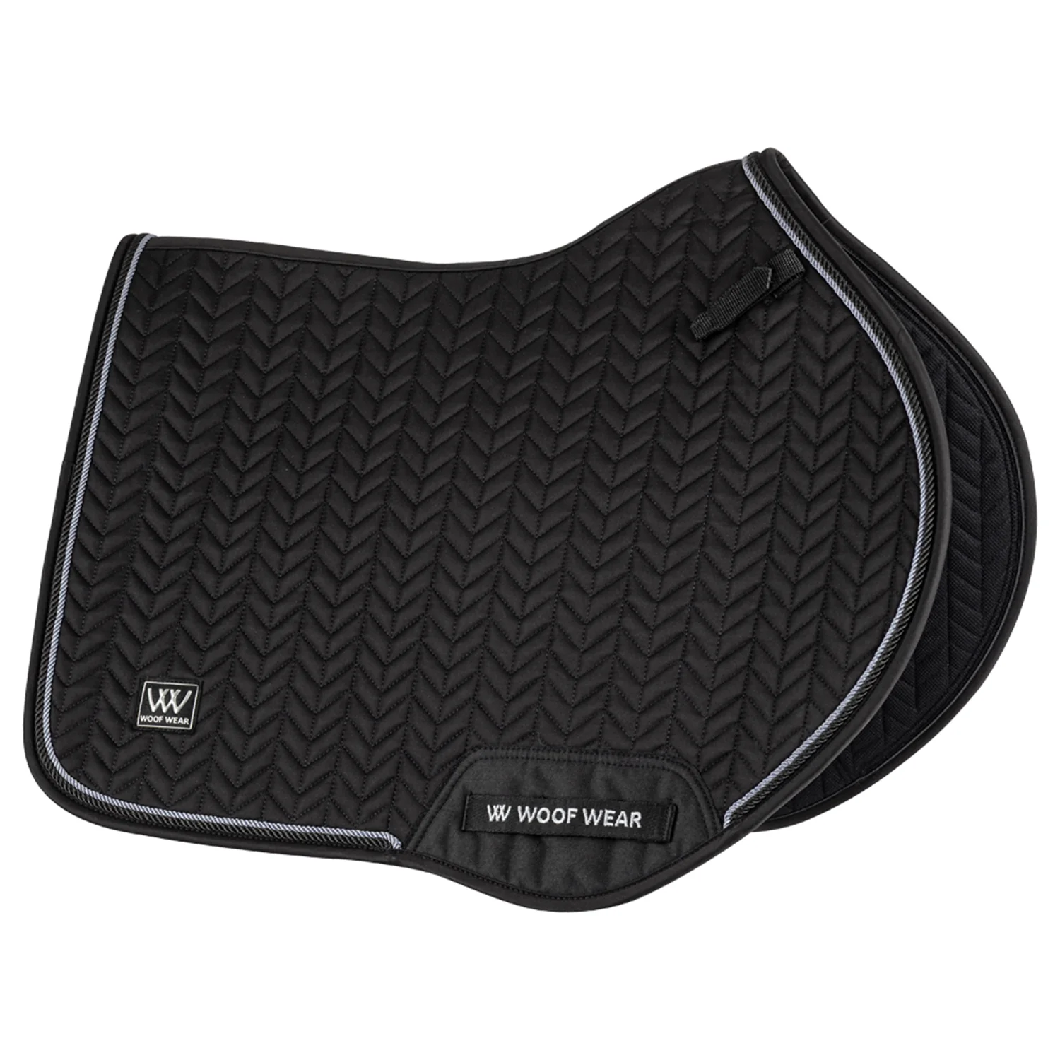 Woof Wear Herringbone Saddle Pad Close Contact