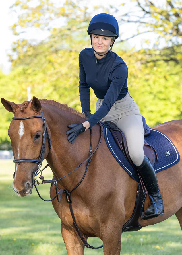 Woof Wear Herringbone Saddle Pad Close Contact - Image 6