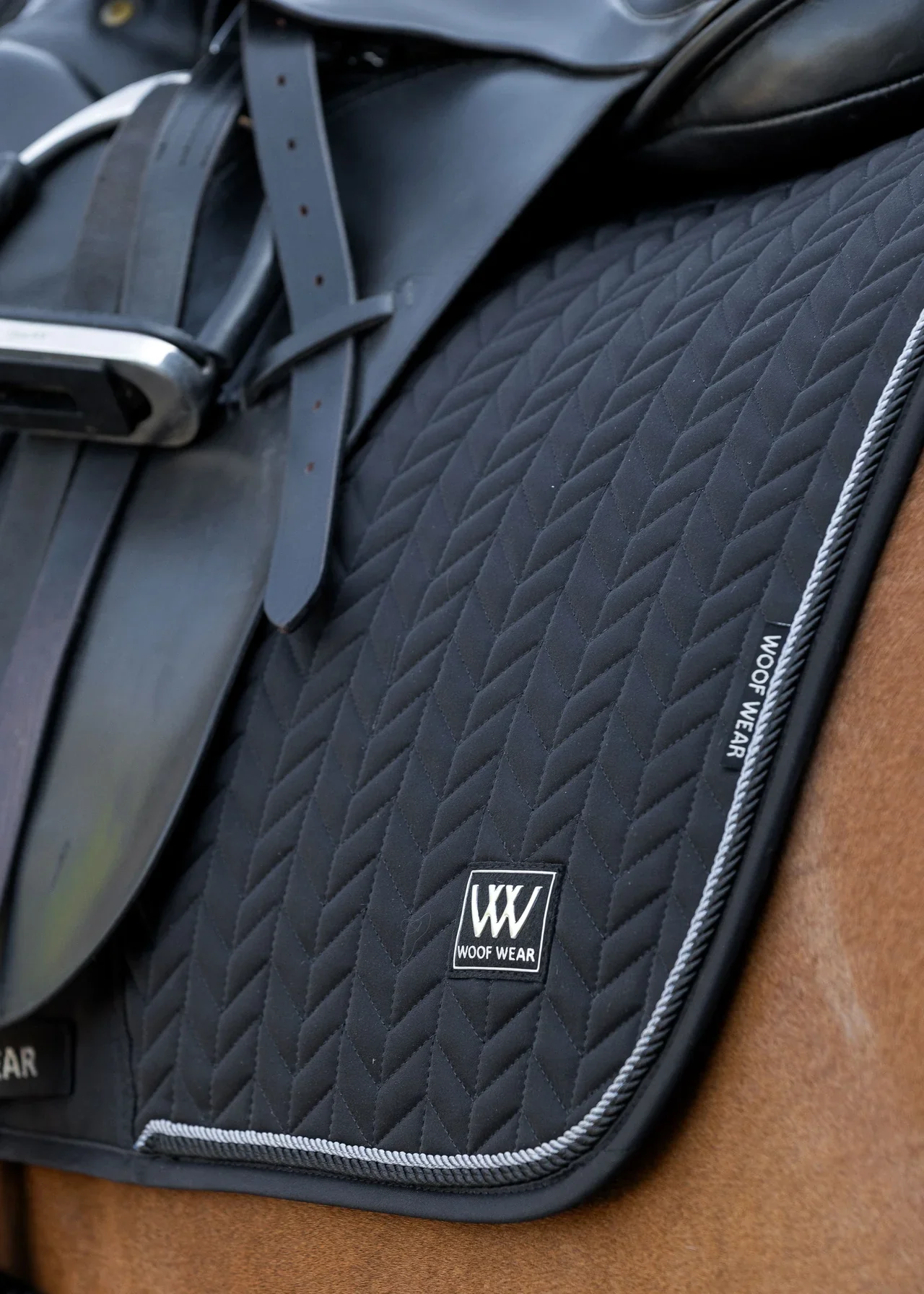 Woof Wear Herringbone Saddle Pad Dressage - Image 2