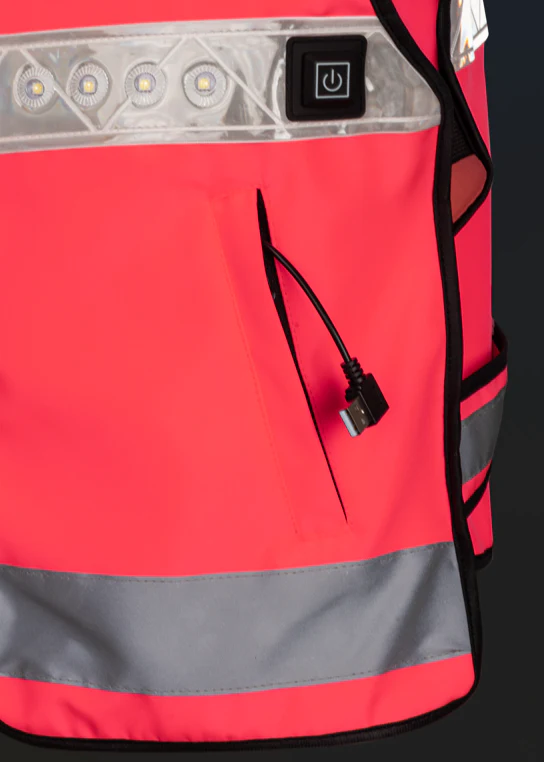 Woof Wear LED Hi Vis Riding Vest - Image 10